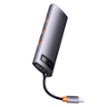 Miniatyrbillede 9 af 11: Hub 8in1 Baseus StarJoy Series, USB-C til 3x USB 3.1 + HDMI + USB-C PD + RJ45 + microSD/SD