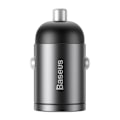 Miniatyrbild 2 av 11: Baseus Tiny Star Mini Quick Charge Billaddare USB Port 30W Grå