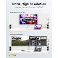 Miniatyrbild 3 av 9: Certifierad USB-C™-kabel, USB4™ version 2.0, 240 W, 80 Gbit/s, PD, 1,2 m