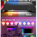 Miniatyrbild 5 av 8: 30M LED-slinga med Bluetooth-appkontroll