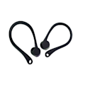 Miniatyrbillede 1 af 3: Anti-Lost Silikone Ørekroge til Apple AirPods 1/2/Pro Sort