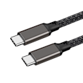 Miniatyrbild 2 av 5: 3M USB-C till USB-C snabbladdningskabel - Svart Titan 2 m