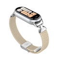 Miniatyrbild 1 av 5: Snyggt flätat spänneband för Xiaomi Mi Band 9/10 Aprikos