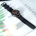 Miniatyrbillede 6 af 8: 22 mm urrem til Garmin Fenix 3/5/5X/6X/7X Sort