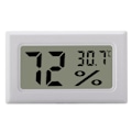 Miniatyrbillede 1 af 5: Mini LCD Hygrometer / Termometer Hvid 1-pak