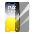 Miniatyrbild 3 av 6: Integritetsskydd Härdat glas Baseus Sapphire iPhone 15
