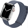 Miniatyrbild 2 av 3: Nylon Loop Klockarmband för Apple iWatch Blå S