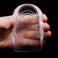 Miniatyrbillede 3 af 6: Herre Model Silikone Invisible Heightening indlægssåler 1 Par Gennemsigtig Inner height increase: 2 cm