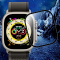 Miniatyrbild 2 av 4: 2-Pack skärmskydd för Apple Watch Ultra 49mm, härdat glas