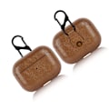 Miniatyrbild 3 av 4: Airpods skyddsfodral, premium PU-läder Airpods Pro Brun