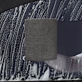 Miniatyrbild 3 av 8: INF 5-pack magisk trasa rengöringsduk för fönster, glas, bilar Mörkgrå