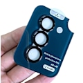 Miniatyrbillede 1 af 4: Kameralinsebeskytter til Samsung Galaxy Samsung Z Flip 6 Sort