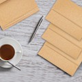 Miniatyrbild 6 av 9: Rustika Kraftkuvert A4 (10,8x15,9 cm, 50-pack)