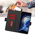 Miniatyrbillede 2 af 8: Redmi K70 Ultra telefoncover med stativ - Sort