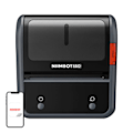 Miniatyrbillede 1 af 3: Termisk etiketprinter Niimbot B3S (grå)