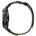Miniatyrbillede 5 af 5: Quick Release 26mm Vævet Nylonrem til Garmin-ure Grøn