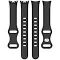 Miniatyrbillede 3 af 7: Silikone urrem til Xiaomi Mi Band 9/8 Sort