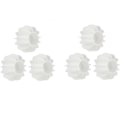 Miniatyrbild 8 av 8: Bollar för Tvättmaskin / Torktumlare - 6 pack Vit