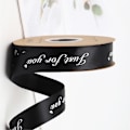Miniatyrbild 3 av 3: Band - 2,5 cm x 36 Yards Svart