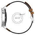 Miniatyrbillede 6 af 11: Huawei Watch GT5 kompositrem 18 mm urkomposit nylonflettet rem