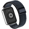 Miniatyrbild 4 av 5: Alpine Loop flätad nylon klockarmband för Xiaomi 9 Pro / 8 Pro Svart + Blå