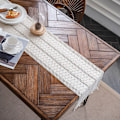 Miniatyrbillede 3 af 7: Beige Macrame Dugløber L