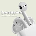 Miniatyrbillede 4 af 5: Silikone ørehætter cover til AirPods 1/2 generation Hvid