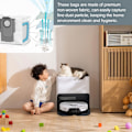 Miniatyrbild 7 av 7: INF Dammsugarpåsar för Roborock S8+/Q5+/G10S/Pro/T8/Q7+ 4-pack