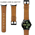 Miniatyrbillede 3 af 4: Rem i ægte læder til Google Pixel Watch 3 (45 mm) - Brun