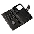 Pikkukuva 9 / 9: Suojaava PU-nahkakotelo iPhonelle korttipaikoilla iPhone 13
