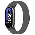 Elastiskt nylonarmband för Xiaomi 8/9 (14mm) DarkGrey DarkGrey