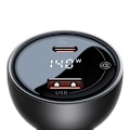 Miniatyrbillede 8 af 10: Biloplader Baseus Superme, USB, USB-C, 140W (sort)