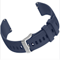 Miniatyrbillede 8 af 8: Silikone urrem til Samsung Watch 4 Sort S