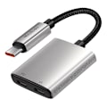 Miniatyrbild 2 av 4: 2-i-1 ljudadapter Mcdodo CA-5570 2-i-1 USB-C till 2x USB-C