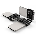 Miniatyrbillede 3 af 11: 3-i-1 clip-on telefonmikroskoplinse med LED-lys