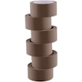Miniatyrbild 2 av 5: Packtejp Tyst 48 mm x 66 m Brun 6-pack