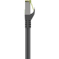 Miniatyrbild 4 av 6: GHMT-certifierad CAT 8.1 patchkabel, S/FTP (PiMF), svart