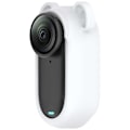 Miniatyrbild 3 av 7: Silikonskyddsfodral för Insta360 GO 3S och GO 3 Vit