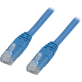 Miniatyrbild 1 av 2: U/UTP Cat6 patch cable, LSZH, 0.5m, blue