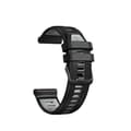 Klockarmband i Silikon Black+Grey Black+Grey