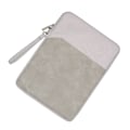 Miniatyrbillede 3 af 5: Beskyttende tablet-etui med lynlås Lysegrå M