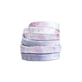 Miniatyrbillede 3 af 3: Tie-Dye trykte flade snørebånd (2 par) Lilla