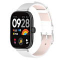 Miniatyrbild 1 av 5: Äkta läder klockarmband för Redmi 4 Vit