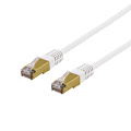 Miniatyrbild 3 av 3: S/FTP Cat6a patch cable, delta cert, LSZH, 0.5m, white