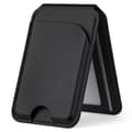 Universal Magsafe Magnetisk Korthållare med Roterbart Ställ - Kompatibelt med iPhone och Android Black Black