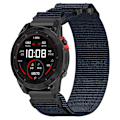 Miniatyrbild 3 av 3: Garmin Nylon klockarmband för Garmin Fenix 8 Blå 26 mm