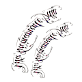 Miniatyrbild 3 av 3: Tillfällig Tatueringsärm - 5-pack model 1