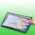 Miniatyrbillede 8 af 9: Nano Suction Anti-Blåt Lys Skærmbeskytter til Samsung Galaxy Tab Model 17