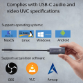 Pikkukuva 3 / 5: INF Video Capture Card / USB-C-HDMI-yhteensopiva sovitin