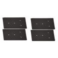 Pikkukuva 1 / 7: INF Suodatin kuivausrummulle 4 kpl Whirlpool 481010716911 Musta